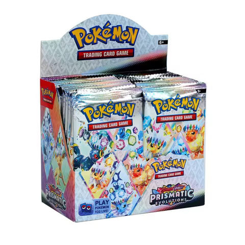 360 Pcs/Set Pokemon Card 1bag MEGA evolution 151 Prismatic Evolutions Phantasmal 151 English Booster Battle Transaction Card