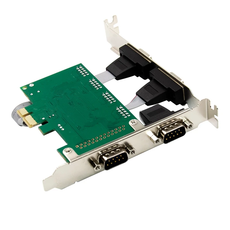 Expansion Card ST310 PCIe X1 CH384L 4S DB-9 Pin RS232 COM Port Multi-Function Convenient Expansion Card