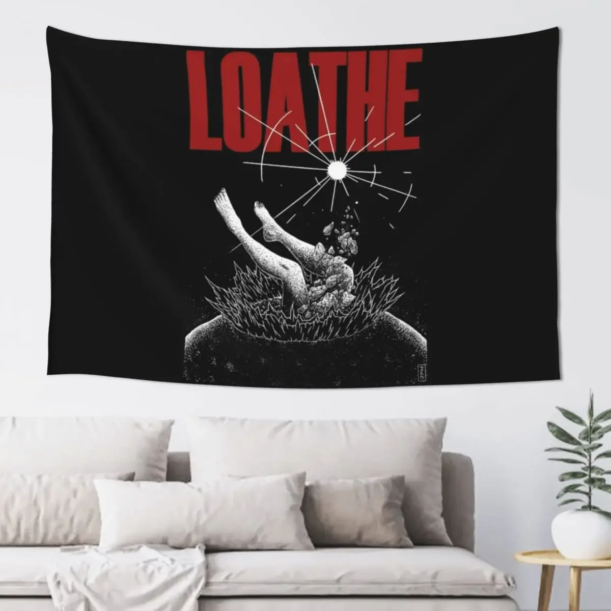 

LOATHE Tapestry Room Decorator Decoration Bedroom House Decor Tapestry
