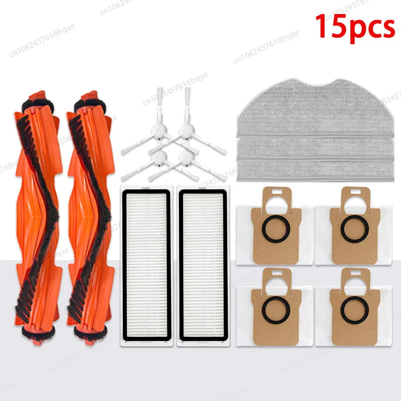 Voor Xiaomi Robot Vacuüm H40/OV51 Accessoires Belangrijkste Zijborstel Mop Doek HEPA Filter Stofzak Vervangende Onderdelen