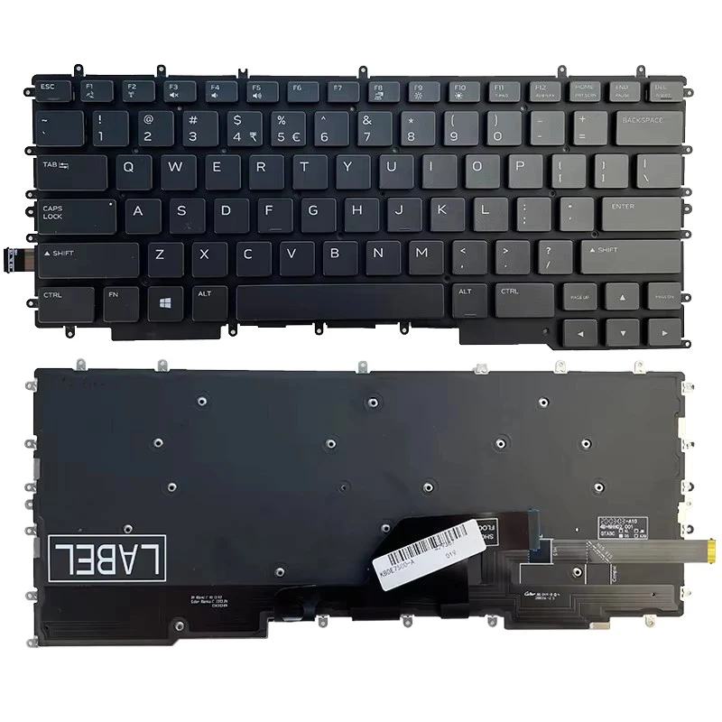 

Keyboard for Dell G7 15 7500 012PWM 12PWM NSK-QTCBU 01 0YFK2V YFK2V PK132VR1B00 with backlit US layout