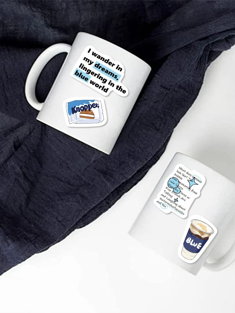 AliExpress 8Sheets Original Salt Minimalist Style Guka Waterproof Graffiti Stickers for Helmet Bicycle Hand Account Pencil Case Decals