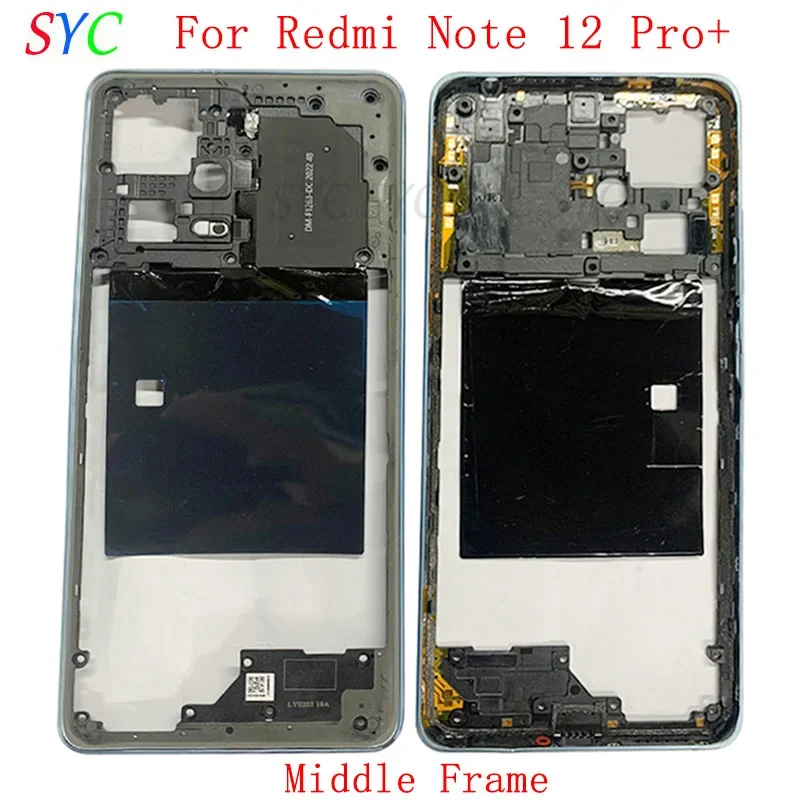 

Middle Frame Center Chassis Cover For Redmi Note 12 Pro+ Phone Housing LCD Frame Repair Parts