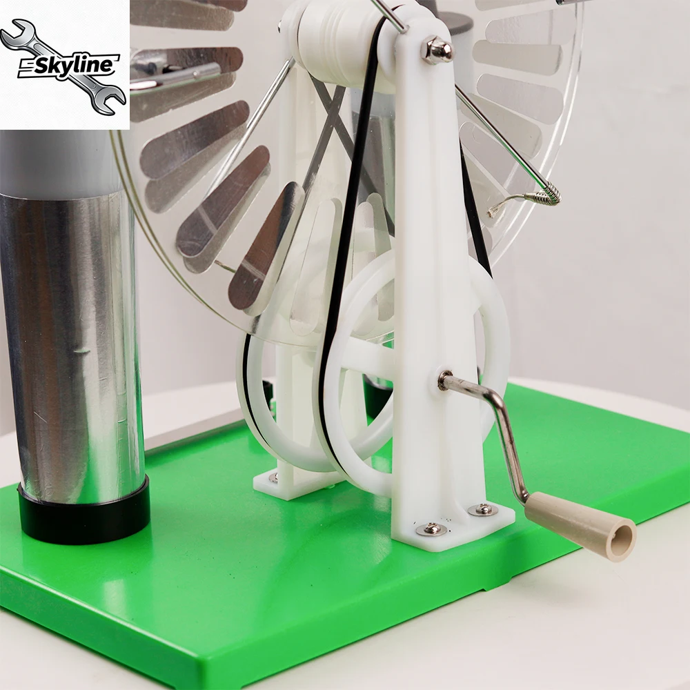 Máquina estática física gerador eletrostático equipamento experimental de eletricidade