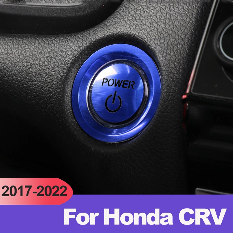 

Для Honda CRV CR-V 2017 2018 2019 2020 2021 2022 автомобильный двигатель с одним нажатием кнопки старт стоп кольцо крышки круглые зеркальные наклейки