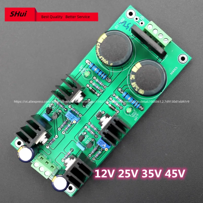 

Low noise precision Class A parallel regulated power board (adjustable from 12 to 45)