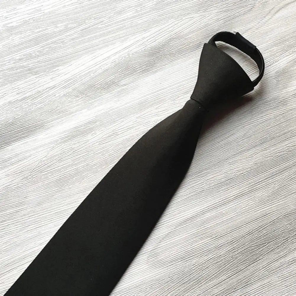 أسود للجنسين سستة العلاقات الرجعية حريري ضيق رابطة عنق سليم السلس المرأة ربطة القوس فيونكة الكورية نمط بسيط أنيق كل مباراة العصرية التعادل #6