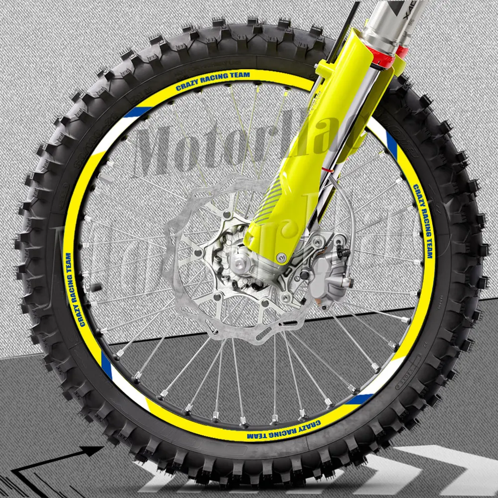 

Reflective Motorcycle Wheel Rim Sticker Stripe Decal For Husqvarna 701 Norden 901 TC 125 250 FC450 FC250 FC350 FE 501 TE 300