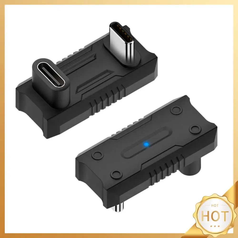 C إلى محول لوحدة التحكم في الألعاب ، PD140W ، Male إلى أنثى ، 8K ، 60Hz ، درجة على شكل U ، ASUS Rog Ally