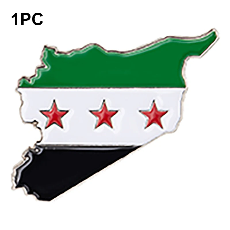 Kép 4: 100-50-10-5-1 PCS syria pin Hát badge laple pin badges brooch