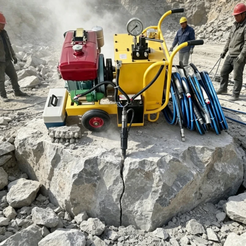 

Diesel Engine Hydraulic Rock Splitter Hydraulic Rock Splitter Concrete Electric Rock Splitter Spot