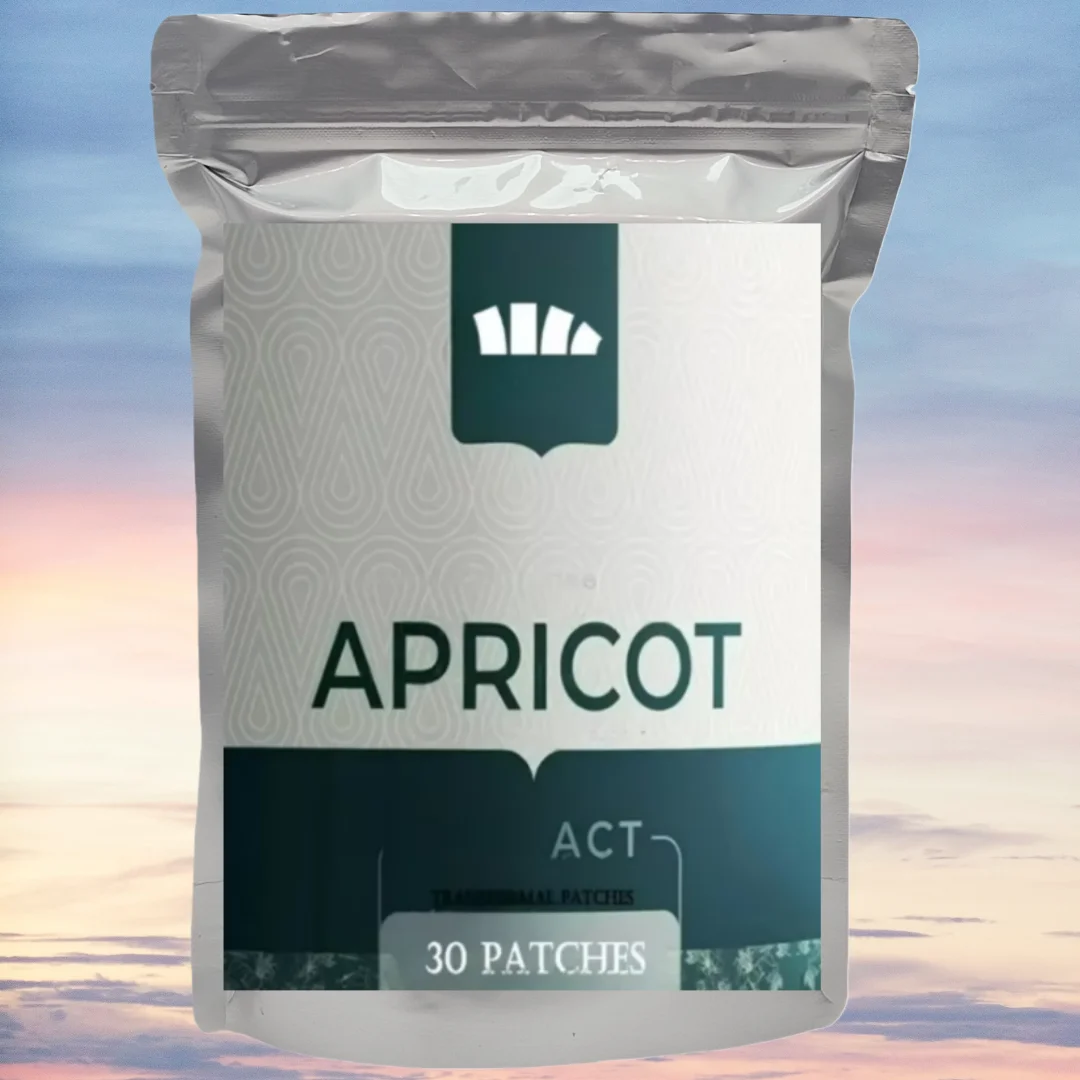 30 Parches Transdérmicos de Albaricoque Amargo Orgánico con Vitamina B17