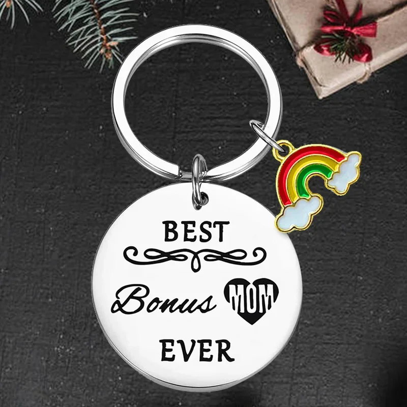 

Cute Mom Gifts Keychain pendant Mother's Day Gifts key chain Mother's Day Gifts Best Bonus Mom Ever