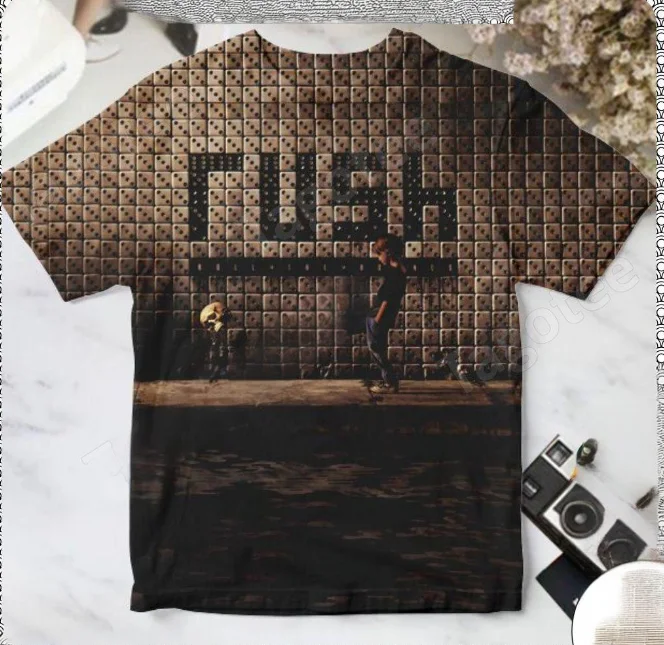 Beliebtes Rock Rush Album 3D-Druck T-Shirts Sommer Neu Herren Damen Hip-Hop Trend Kurzarm T-Shirt Street Casual Oversized Y2k Top – Detail 5