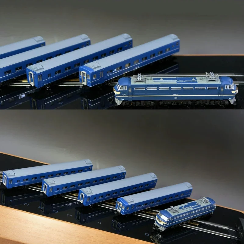 TOMIX Train Model N Type 1/160 90179 EF66 Blue Train with Track Controller Set Boy Gift