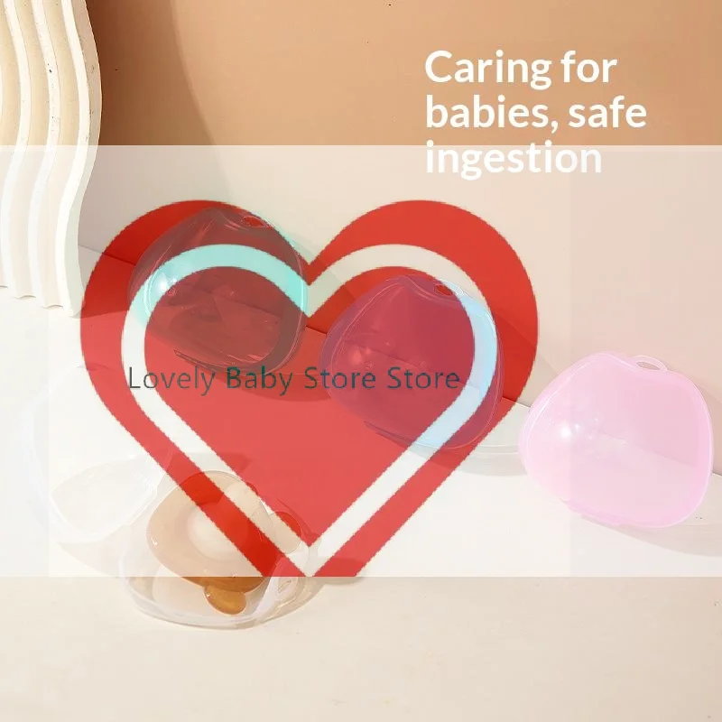 1/5Pcs Baby Pacifier Storage Box Portable Dust Proof Plastic Soother Container Multi Color For Infant Nipple Travel Outdoor Home