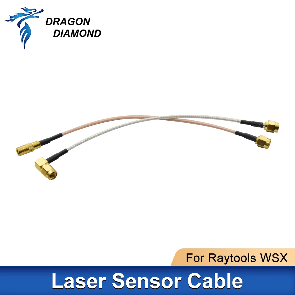 2PCS For Raytools Laser Sensor Cable Wire For Raytools BT240 WSX Optical For Fiber Laser Welding Cutting Machine Head