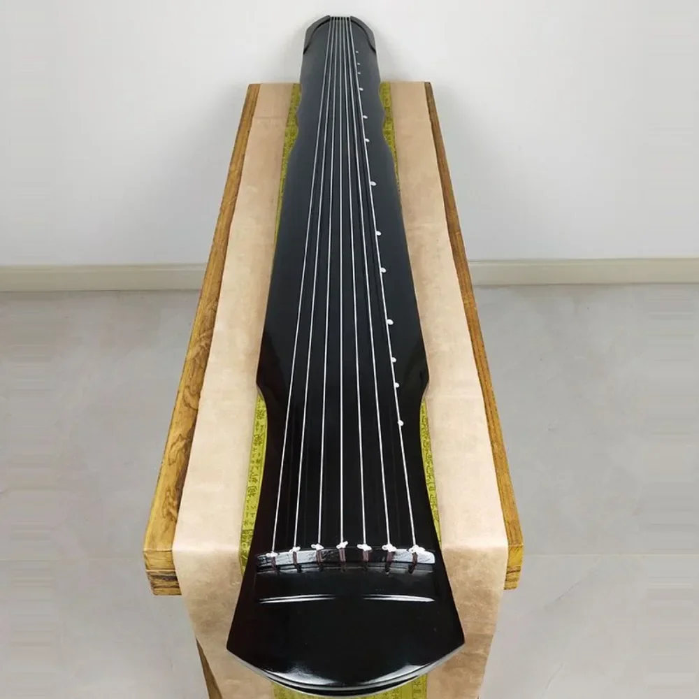 Portable 7 Strings Guqin Beginners Professional Guzheng Chinese Traditional Musical Instruments Finger Picks Stringed Instrument