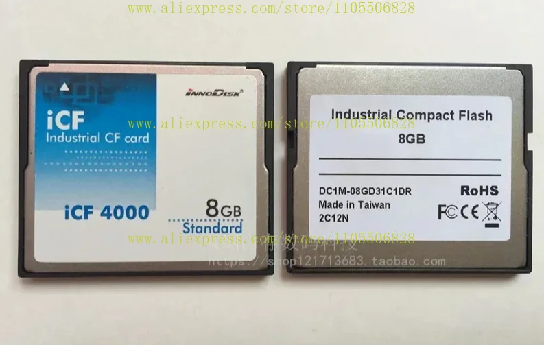 

INNODISK CF 8G ICF4000 ICF 8G Industrial Wide Temperature Industrial CF Card 8G