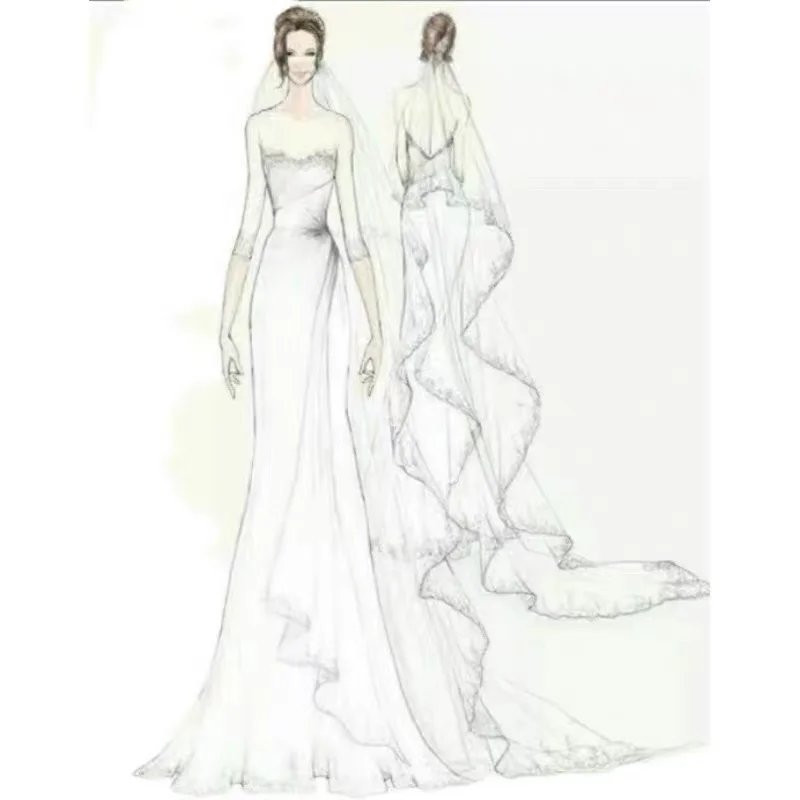 Customized design, customized color, customized size, additional payment link, optional lace, and design modification