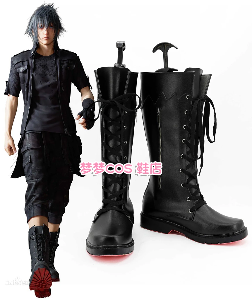 

Final Fantasy XV Noctis Lucis Caelum Cosplay Shoes Boots Game ff15 Halloween Anime Cosplay Shoes