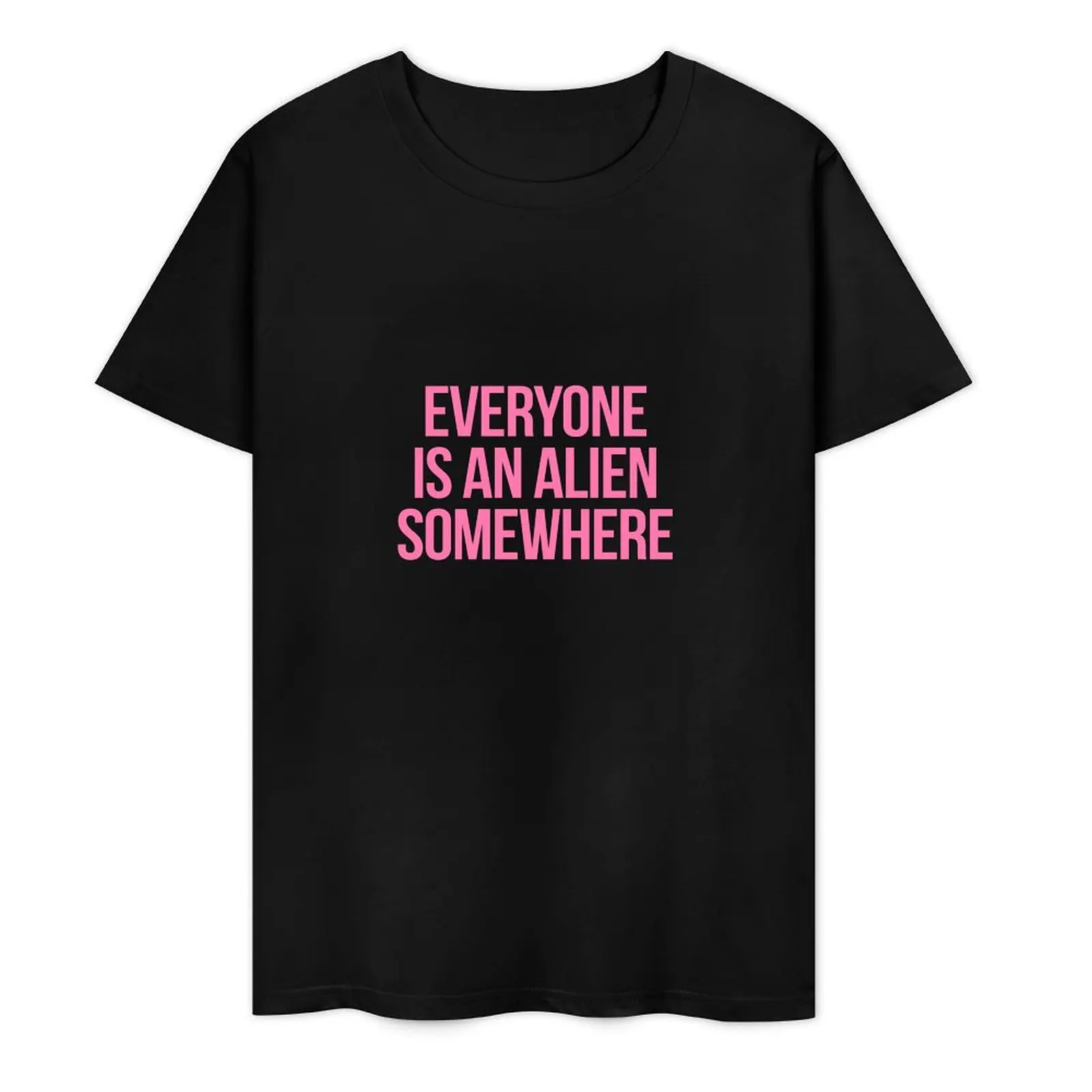 Everyone Is An Alien Somewhere T-Shirt basketball graphic tees animal prinfor boys mens workout shirts