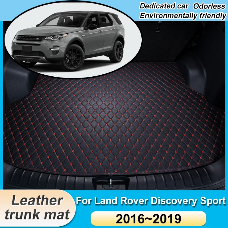 

For Land Rover Discovery Sport L550 Accessories 2016-2019 Car Trunk Mats Storage Liner Boot Carpet Pad Anti-Slip Interior Parts