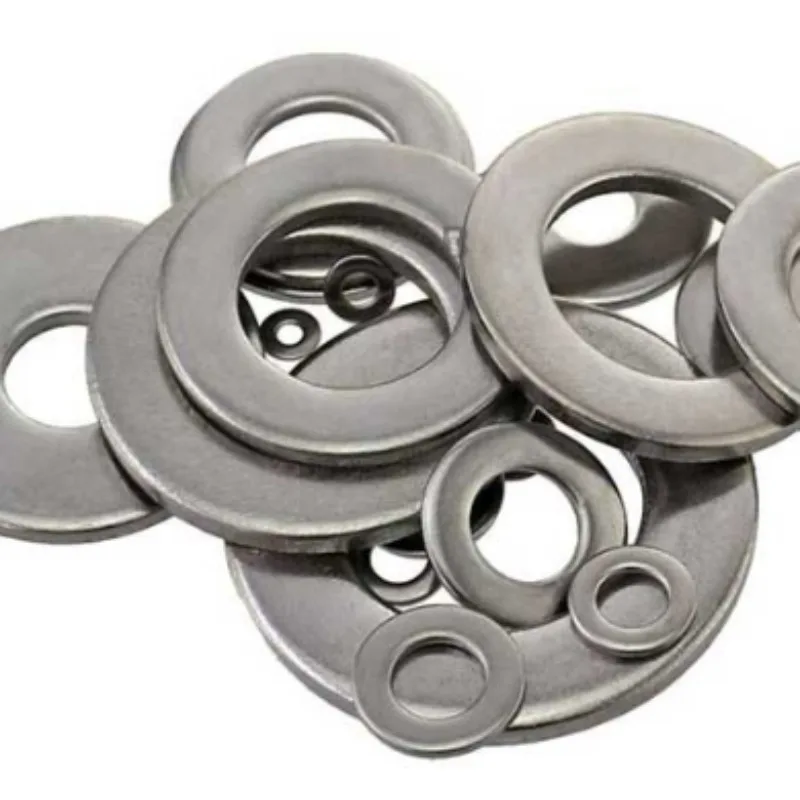 10pcs 304 Stainless Steel Flat Washers M20 M22 M24 M30 M33 M36 M39 M42 M45 M48 M50 M52 Thick 0 5-8mm