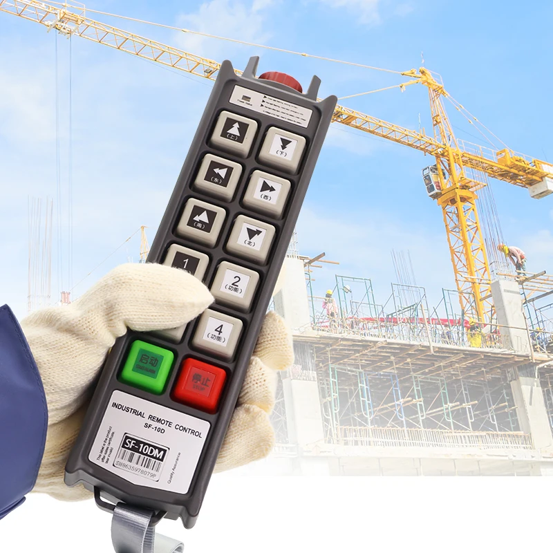 

Tail Lift Control Mixing Truck Car Tail Lifting Industrial Wireless Radio Double Speed Remote Control Crane Accessories