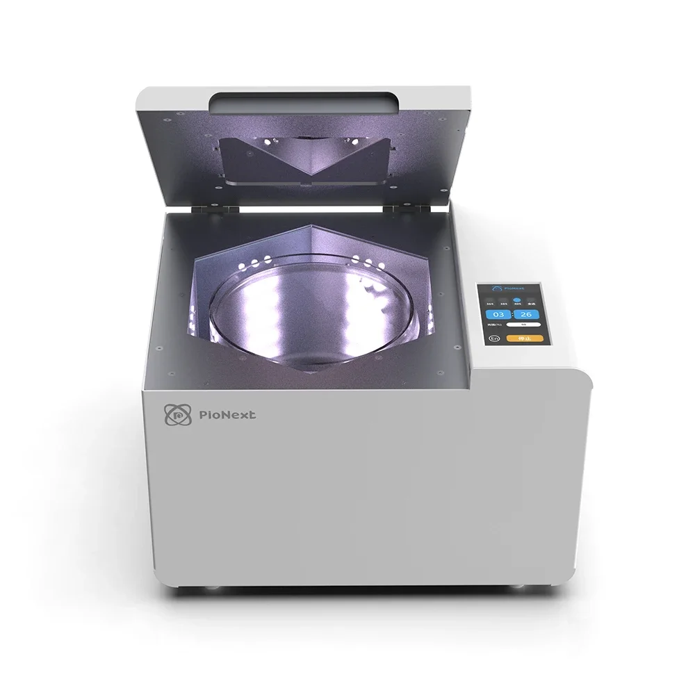 Pionext UV02 عالية السرعة جميع جولة سطح المكتب ضوء الأسنان الصغيرة الأشعة فوق البنفسجية الراتنج علاج 368 385 40nm مصباح لآلة الطباعة #1