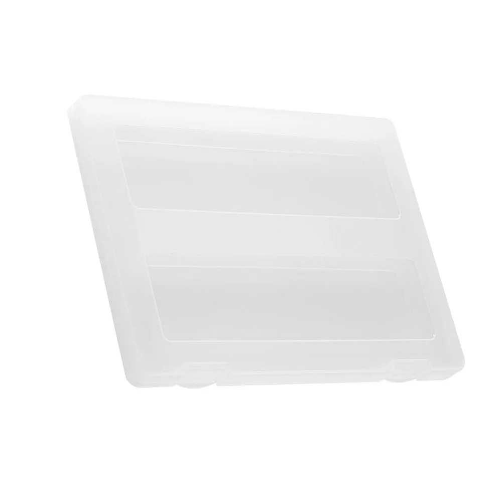 1 pz scatola di file trasparente organizzatore di documenti A4 materiale PP contenitore di archiviazione per ufficio a casa scatola di file A4 organizzatore di documenti