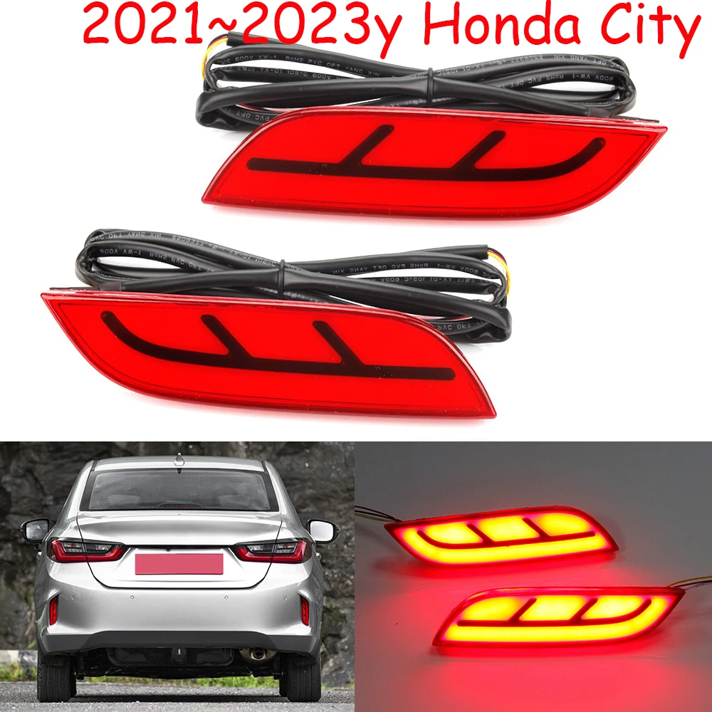 car bumper City taillamp 2021·2023y tail light for Honda City taillight Brake LED car accessories Taillamp city rear light fog