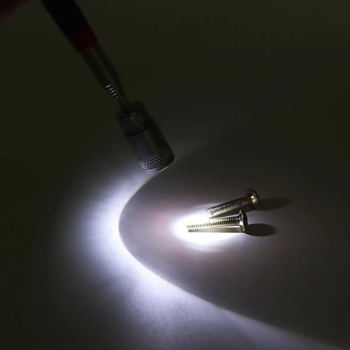 Imagem -05 - Magnético Telescópica Pick up Ferramenta Led Luz Flexível Mola Ímã Captador Ferramenta Grabber para Lixo Pegar Extensão do Braço