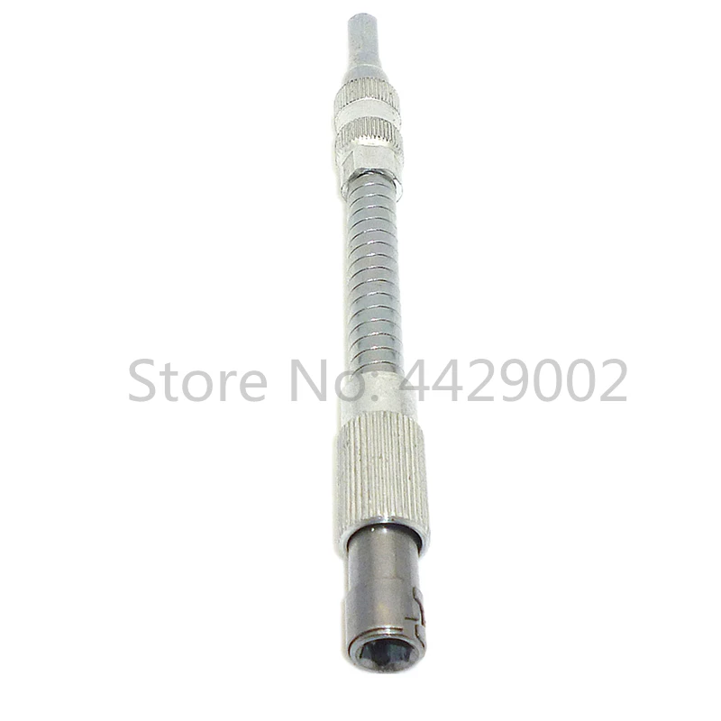 Flexibler Verlängerungsstangen-Adapter, Flex-Verlängerungsstange, 1/4"-Sechskant-Antrieb, flexibler Schaft, 150 mm lang, biegsamer, verlängerbarer Bit-Halter – Detail 4