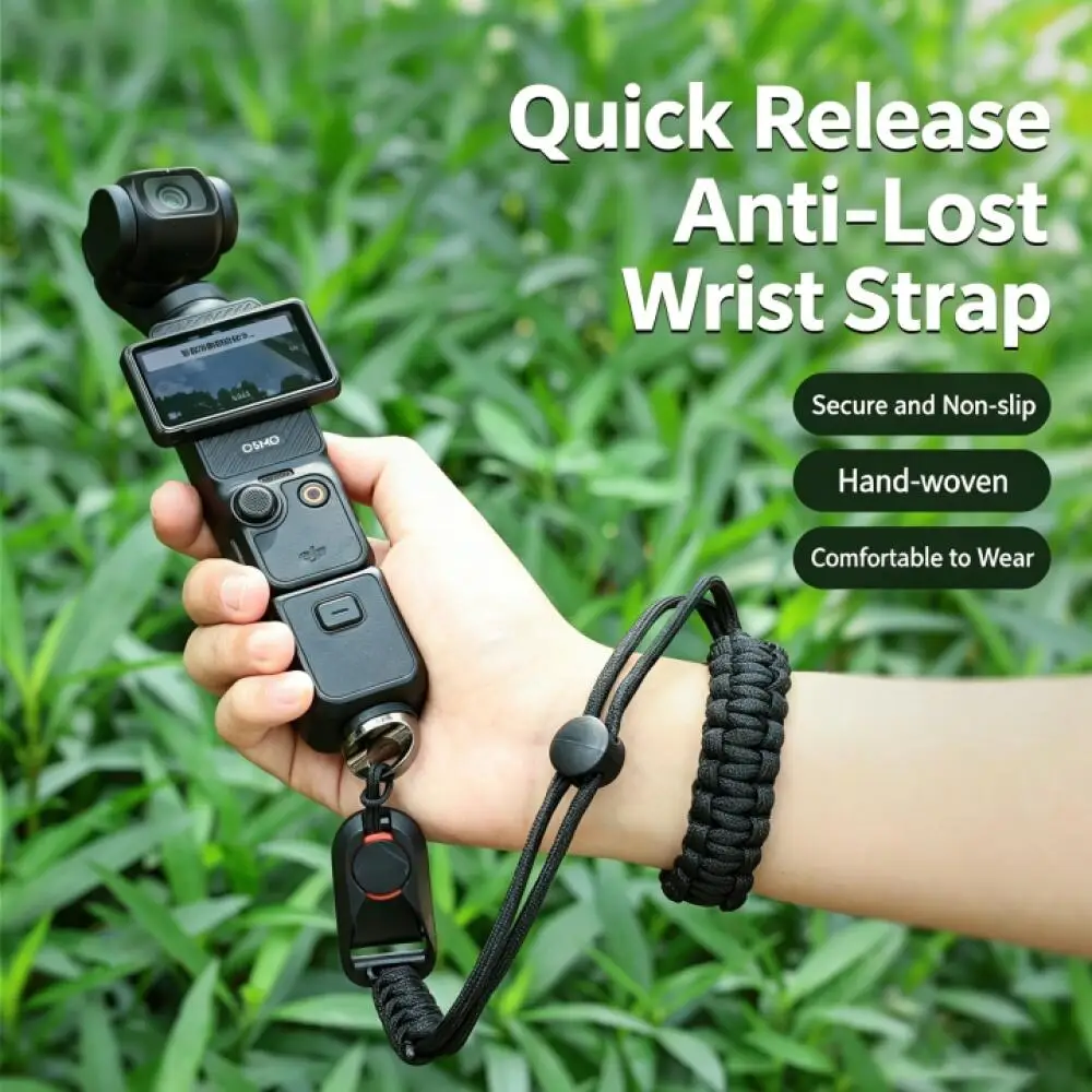 Anti-loss Hand Strap for DJI Osmo Pocket 4 Hand Wrist Strap Adjustable Camera Lanyard Safety Anti-lost Hand Band