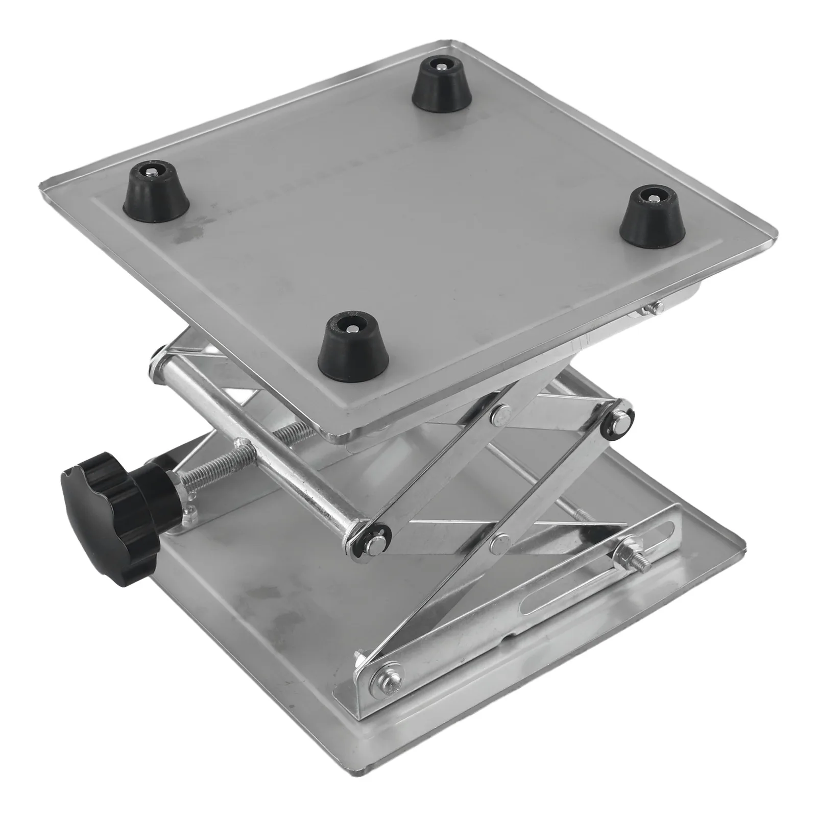Stainless Steel Stand Manual Lab Lift Versatile Application Easy To Use Lifting Range 85-280mm Stable Construction