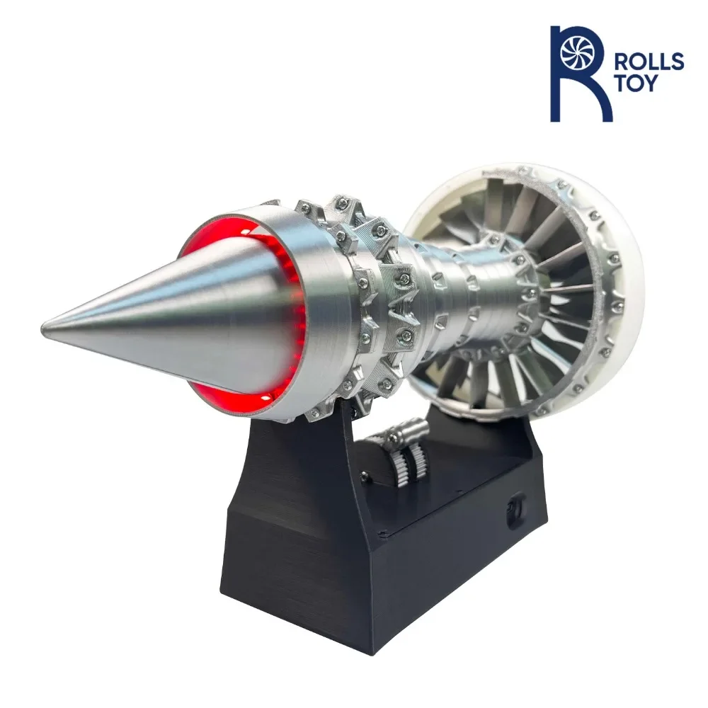 Kits de modelos de Motor TR900 Super Turbofan, función de Motor sin escobillas, ventilador, tampón eléctrico, proceso de impresión 3D, juguete de colección de Boutique