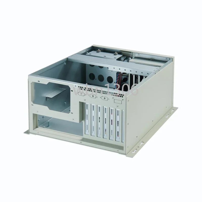 Wall-mounted 7-slot industrial control chassis supports ATX main board multi-expansion serial port industrial computer