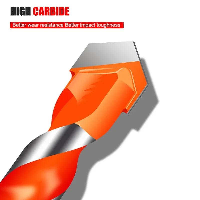 GAMONT High Hardness Multi-function Triangle Drill Hole Opener Special Triangle Drill For Ceramic Tile Cement Concrete Wall Dril