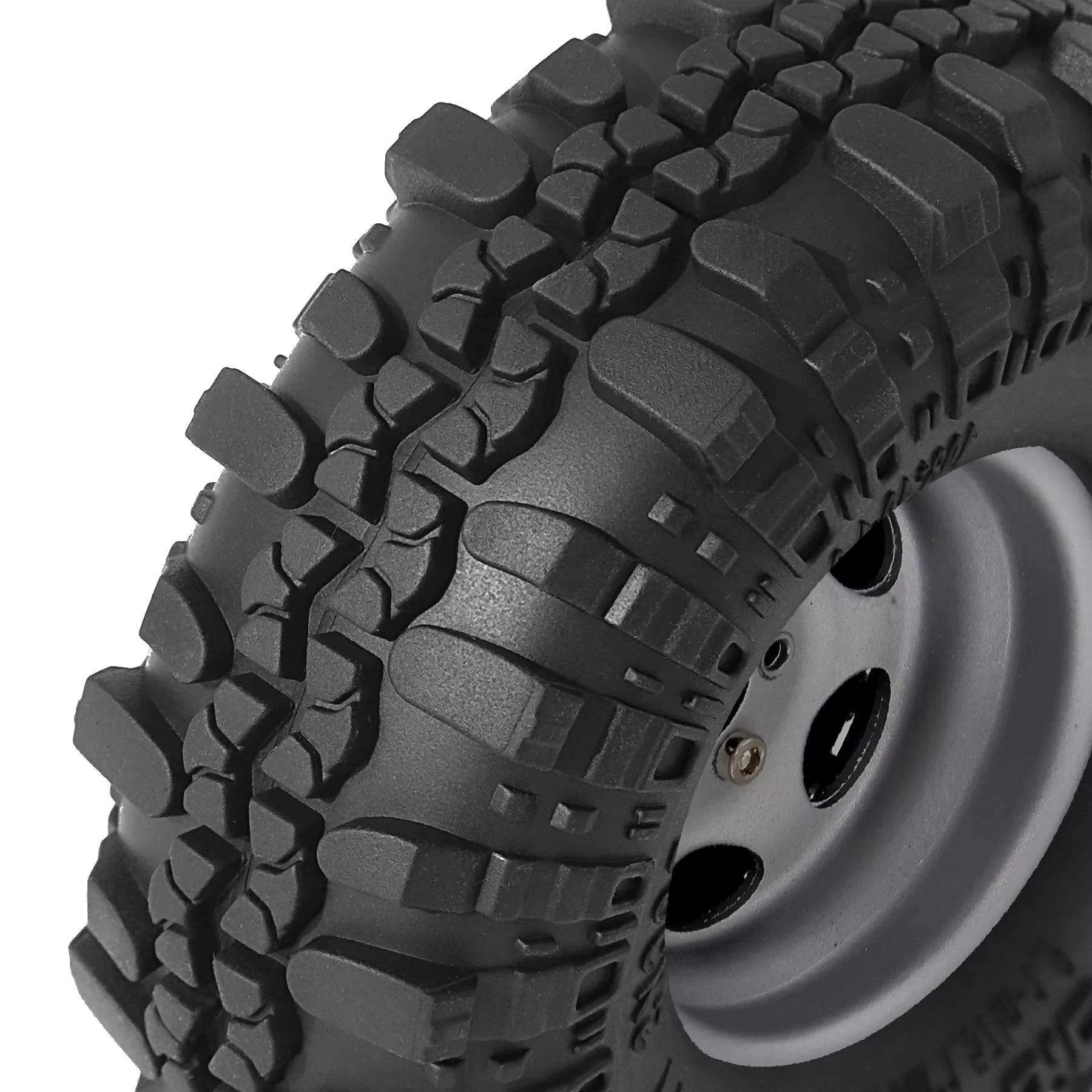 4個入り 108mm 1.9インチ RCラバータイヤ メタル - Wheel Rim Rc のレビューと価格