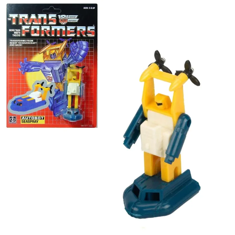 In stock Transformers toys US version G1 84-86 KO Seaspray Model Robot Collection Action Figure Toy Gift Hobby