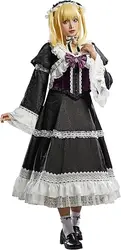 Miccostumes Women's Misa Cosplay Costume Lolita Dress with Coat and Corset Halloween Cosplay Costumes