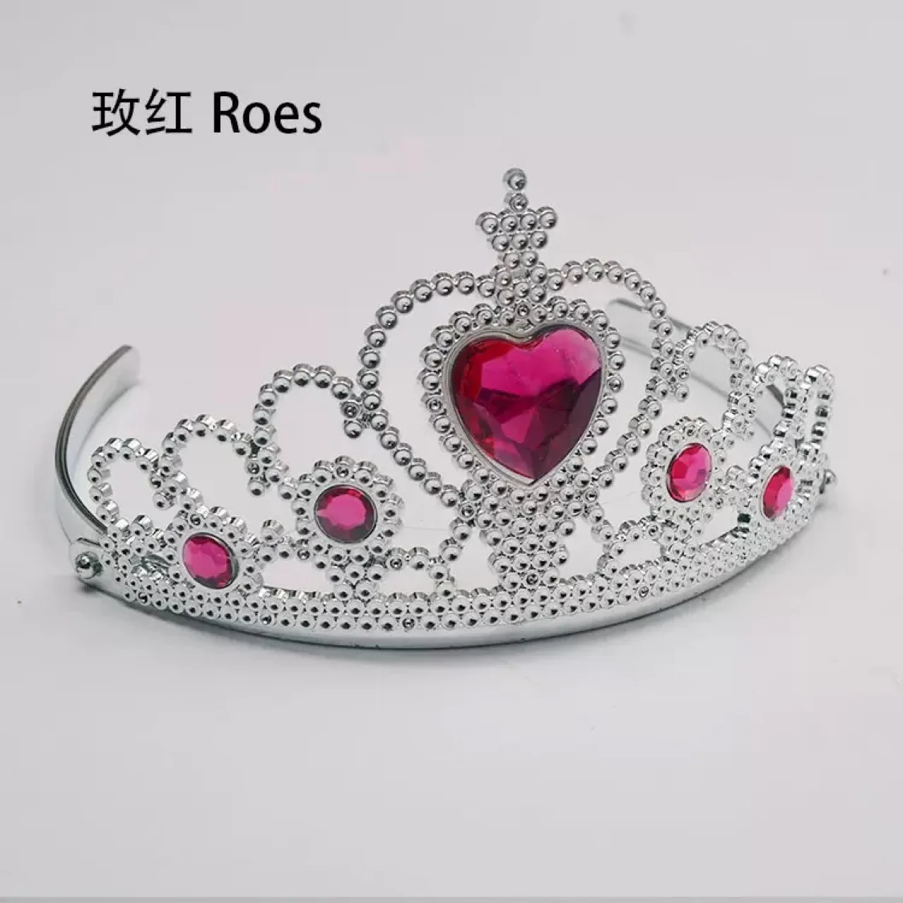 Lovely Fashion Hairbands Multi Color Lightweight Queen Princess Crown Headbands Heart Birthday Tiara For Girls Party Accessories image 4