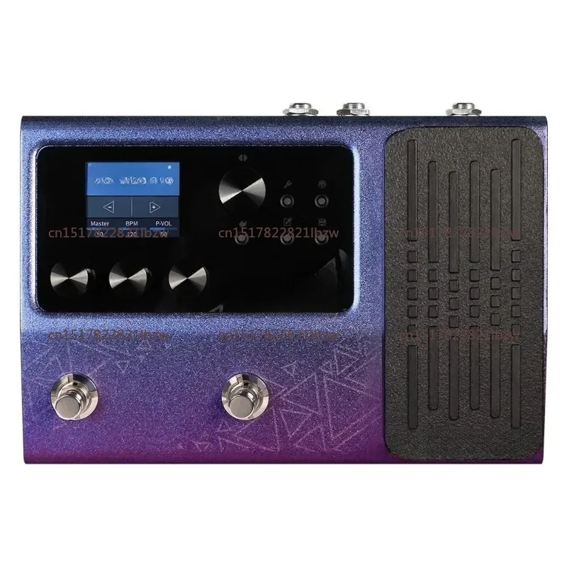 Multi Guitar Effects Processor - 140 Built-in Effects with Looper, Multi-Language & Gradient Color Expression Pedal