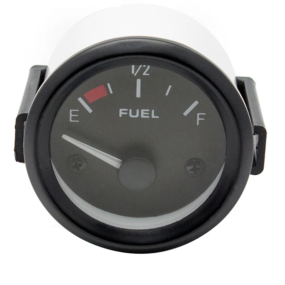 

A11M-Auto Fuel Level Gauge Fuel Tank Gauge 0-90Ohms 12V/24V Oil Tank Level 52Mm Universal Car Marine