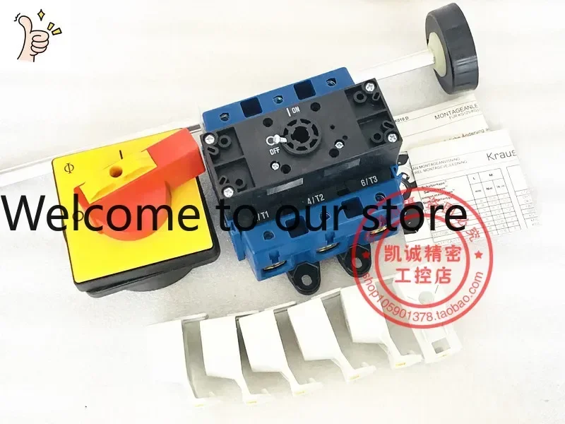 Interruptor de Transferencia Universal Kraus&Naimer Austria KG160.T203/D-A064.VE, Nuevo 2026.4