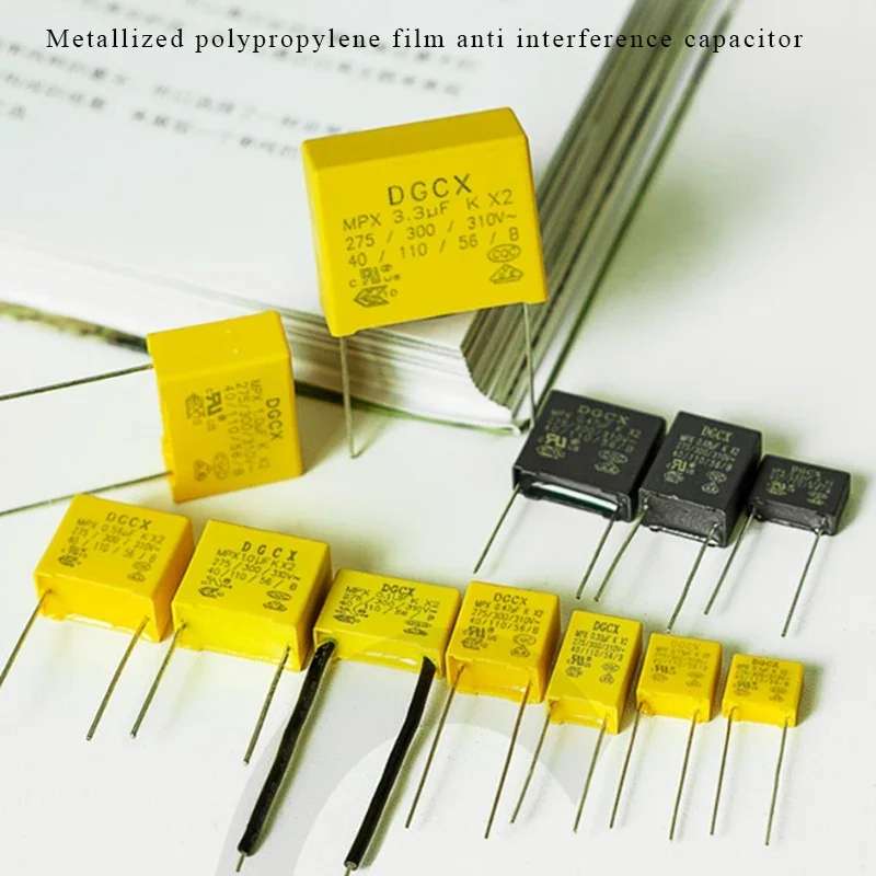 Capacitor anti-disturbana de alta tensão 4,5μF 275V - para interruptores inteligentes sem linhas neutras, ventiladores domésticos, máquinas de café e iluminação