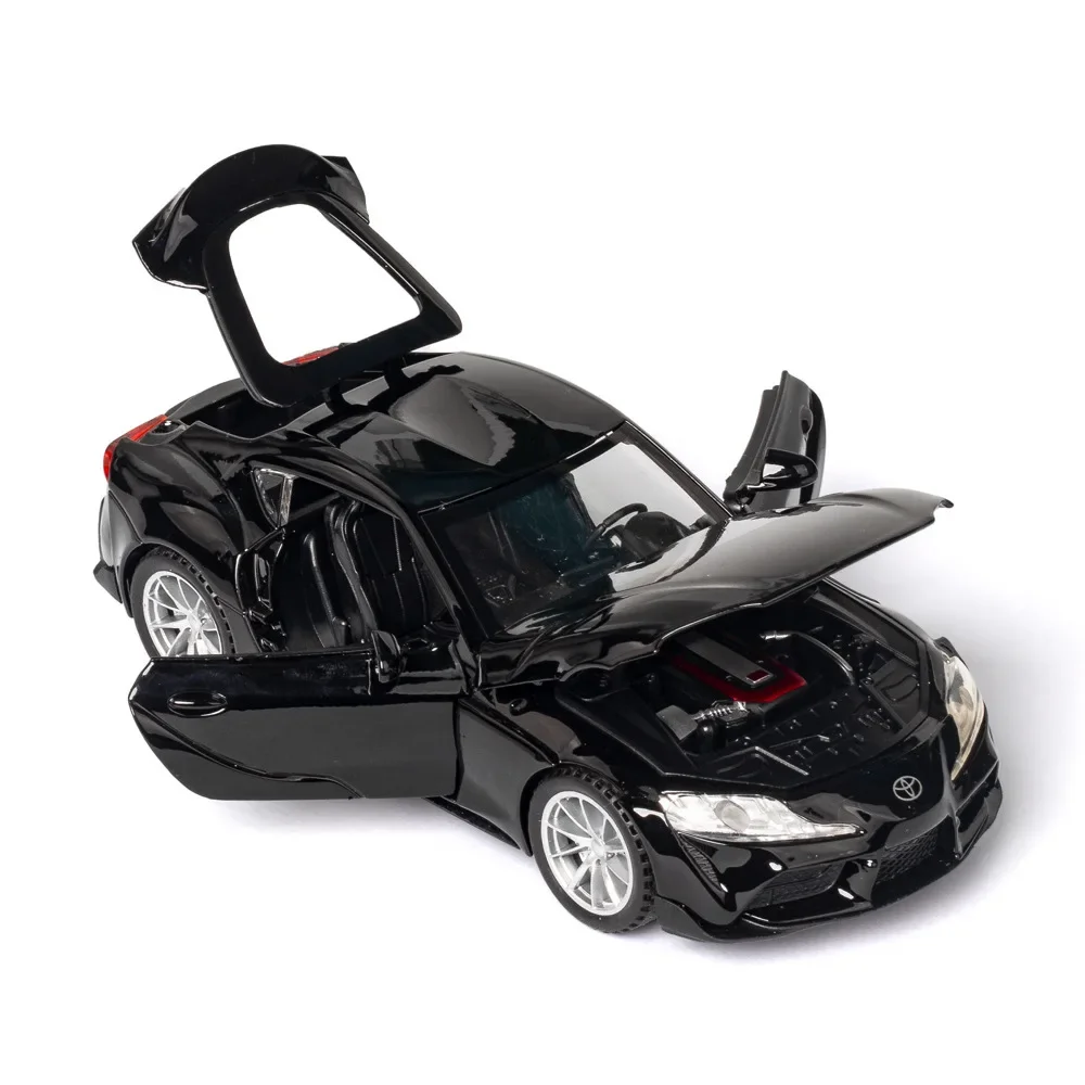 1:32 TOYOTA GR SUPRA Supercar Toy Alloy Car Diecasts & Toy Vehicles Car Model Miniature Scale Model Toys for Children A161