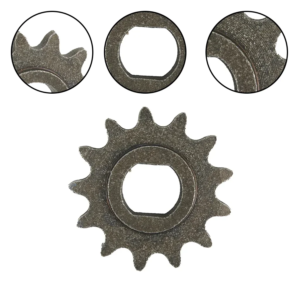 1pcs 4mm Sprocket 9/11/13 Tooth H-shaped Installation Hole For 25H Chain Motor Pinion GearDC Motor Electric Scooter Accessories