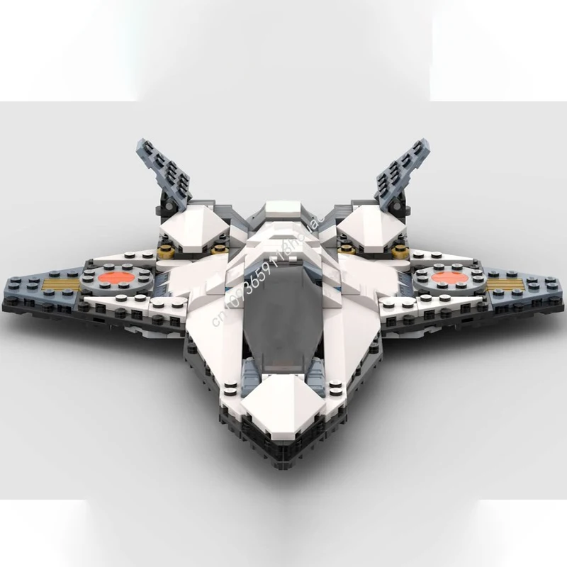 

390 шт. MOC Galaxy Fighter космический корабль nan специальное издание коллекционных строительных блоков, предназначенные для витрины, рождественский подарок